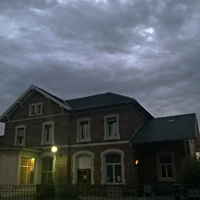 [Instagram] Le ciel menaçant du matin #alsace